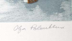 Rocky Shore Etching | Olga Poloukhine,{{product.type}}