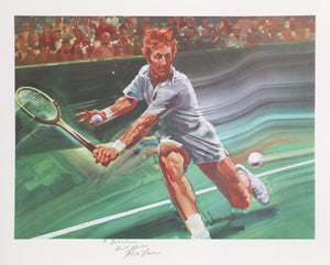 Rod Laver from Sports Illustrated Living Legends Portfolio Lithograph | Robert Peak,{{product.type}}