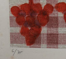 Roi aux Raisins Etching | Theo Tobiasse,{{product.type}}