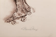 Roller Derby Lithograph | Marcia Marx,{{product.type}}