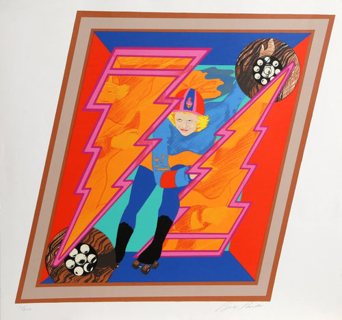 Roller Derby Screenprint | Bob Pardo,{{product.type}}