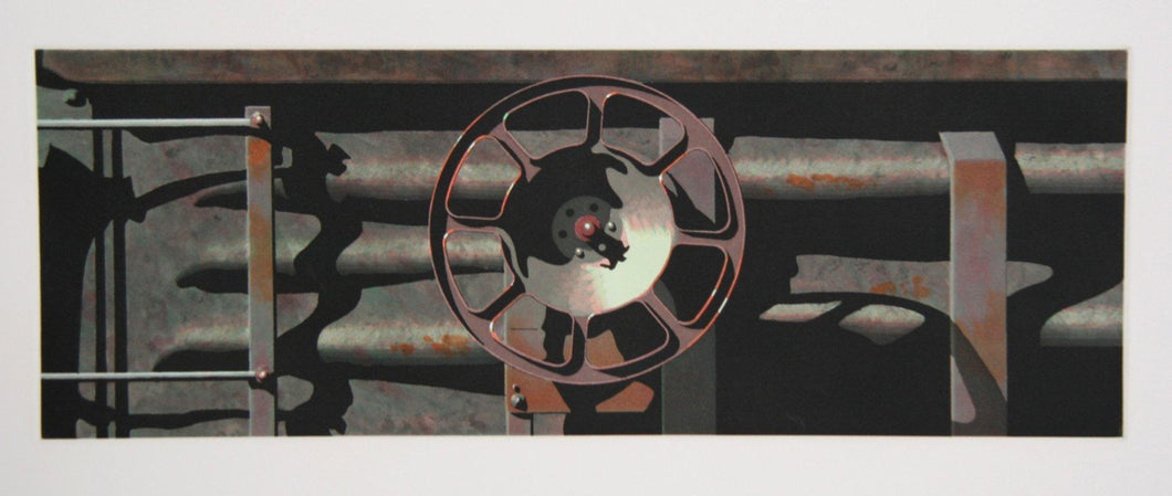 Rolling Stock Series: For Armyn Etching | Robert Cottingham,{{product.type}}