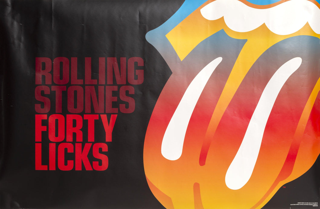 Rolling Stones Forty Licks Poster | Unknown Artist - Poster,{{product.type}}