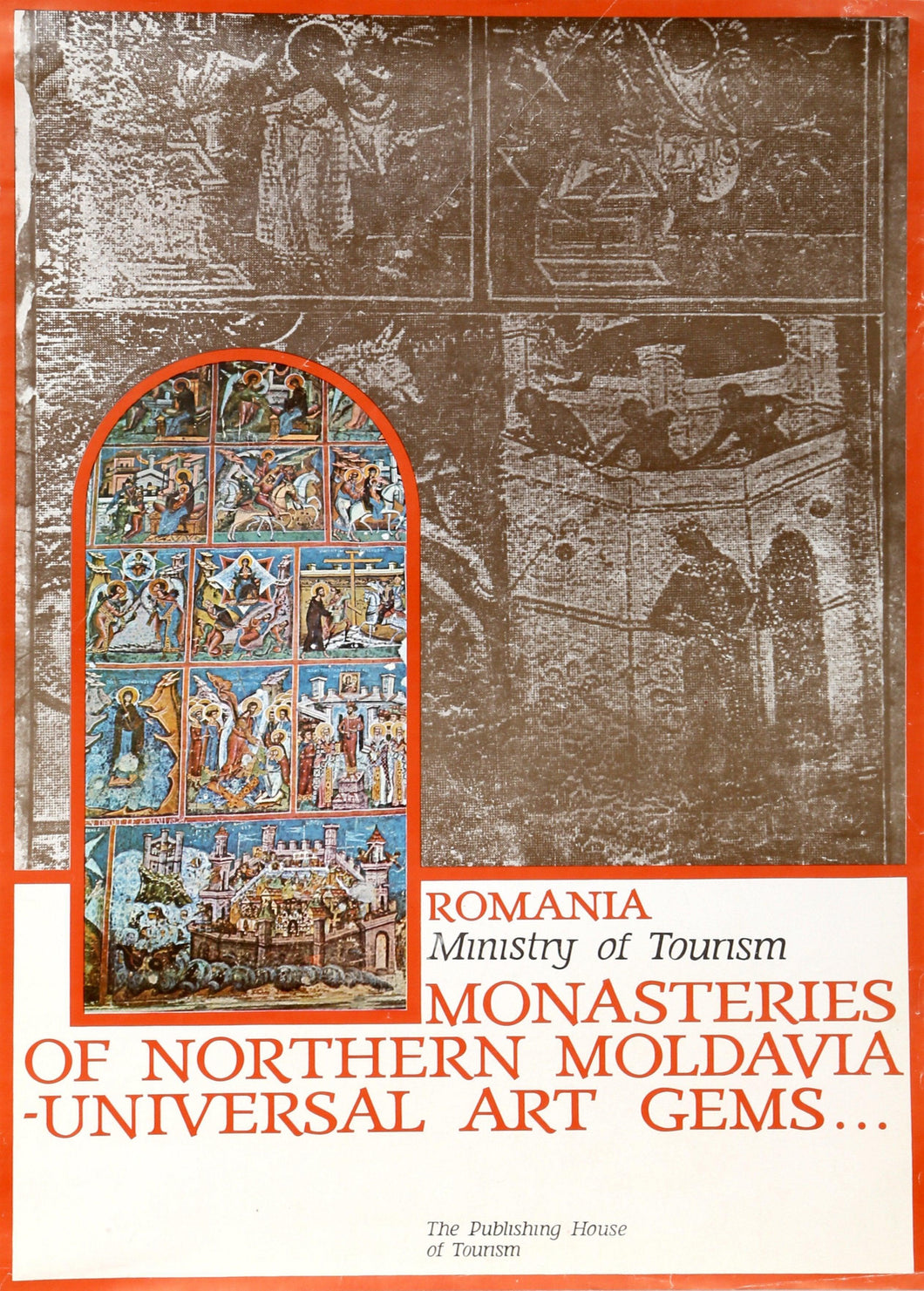 Romania Monasteries of Northern Moldavia Poster | Travel Poster,{{product.type}}