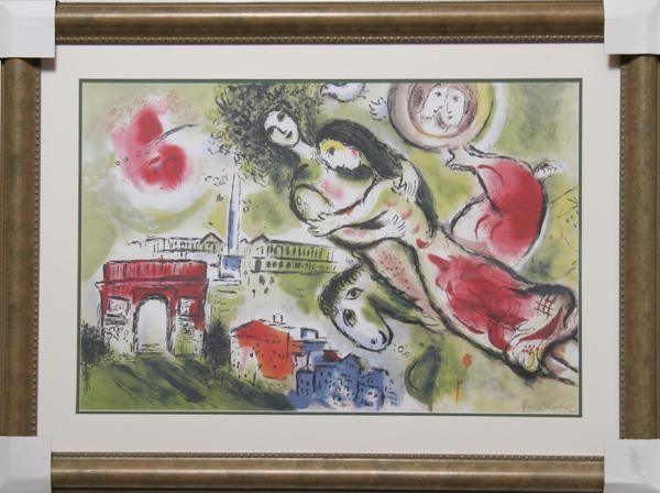 Romeo and Juliet Poster | Marc Chagall,{{product.type}}
