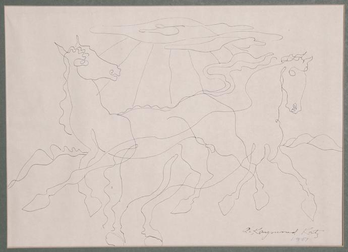 Romping Horses Ink | Alexander Raymond Katz,{{product.type}}
