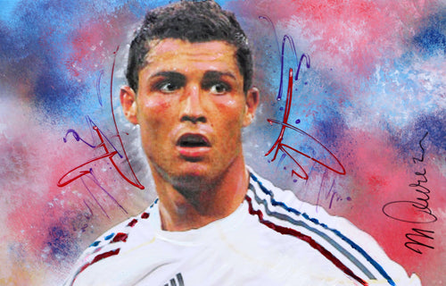 Ronaldo 2 Mixed Media | Sid Maurer,{{product.type}}