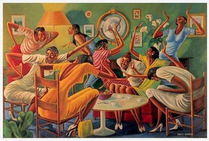 Room Ful’A Sistahs Poster | Ernie Barnes,{{product.type}}