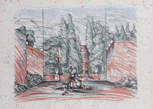 Room With a View Lithograph | Susan Hall,{{product.type}}