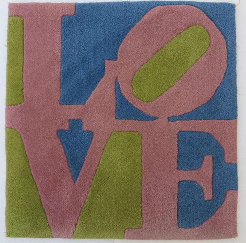 Rose LOVE Tapestries and Textiles | Robert Indiana,{{product.type}}