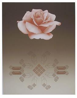 Rose Matrix VIII Screenprint | David Haidle,{{product.type}}