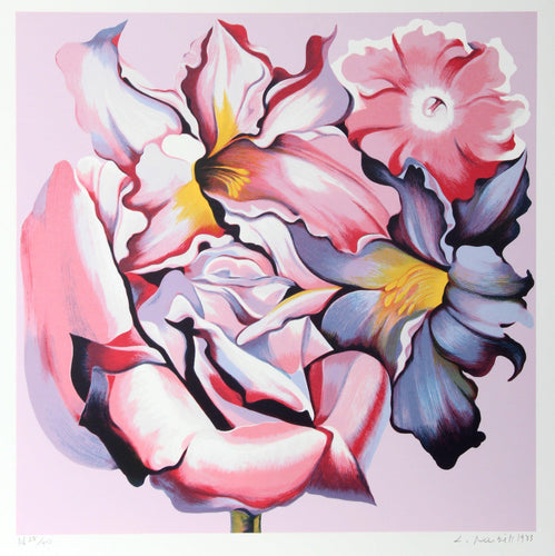 Rose Monochrome Screenprint | Lowell Blair Nesbitt,{{product.type}}