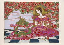 Rose Princess Screenprint | Unknown Artist,{{product.type}}