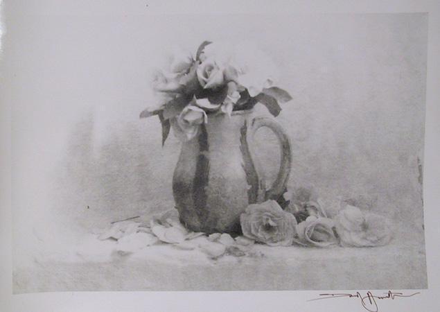 Roses in Pitcher Black and White | David Hamilton,{{product.type}}