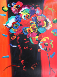 Roseville Profile Mixed Media | Peter Max,{{product.type}}
