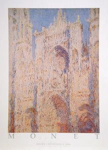 Rouen Cathedral, 1894 Poster | Claude Monet,{{product.type}}