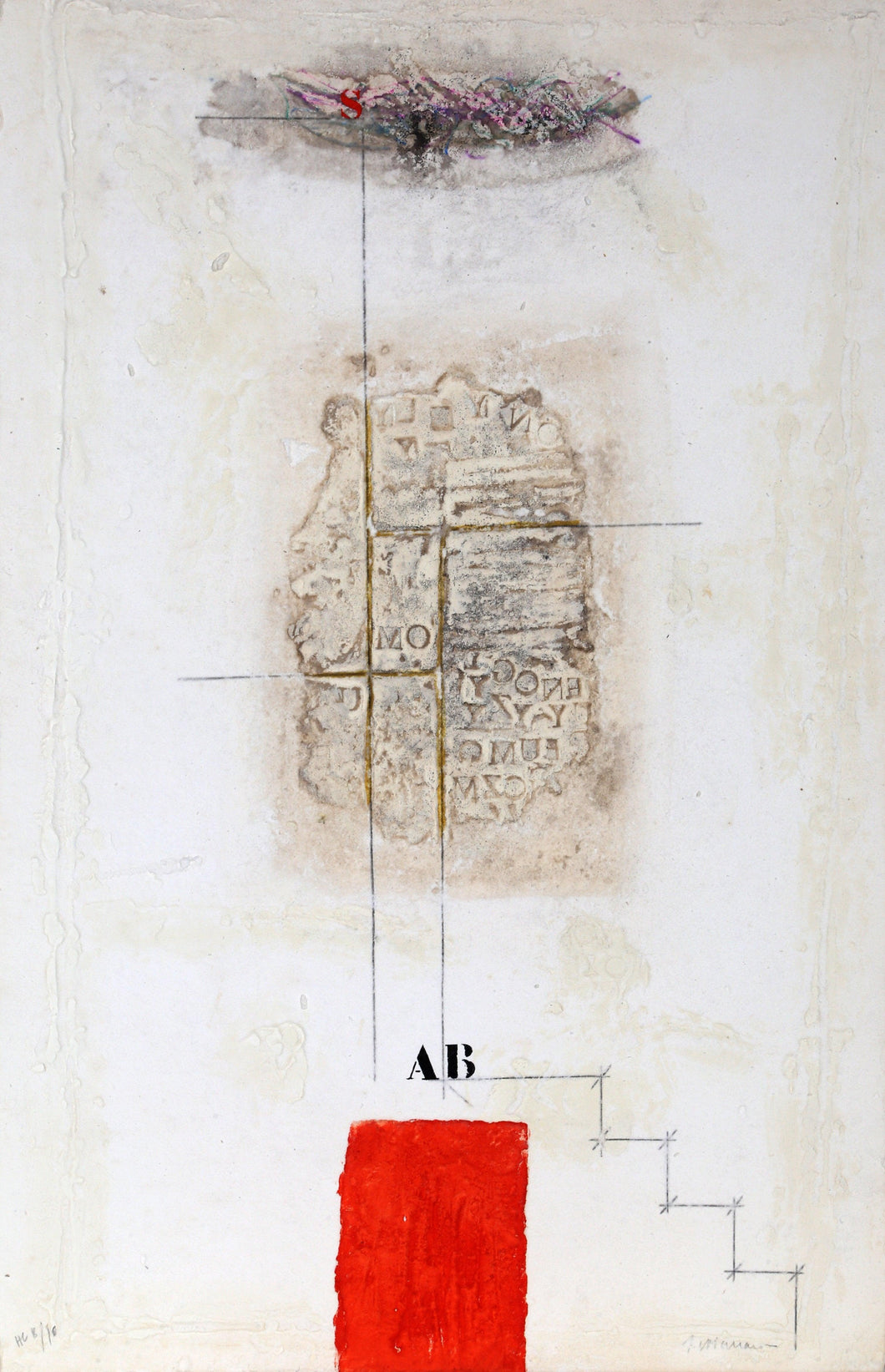 Rouge Determinante Etching | James Coignard,{{product.type}}