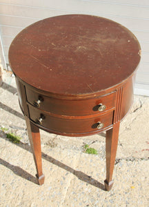 Round Two Drawer Hallway Table Furniture | Furniture,{{product.type}}