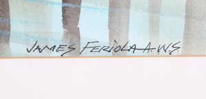 Rowboat Watercolor | James Feriola,{{product.type}}