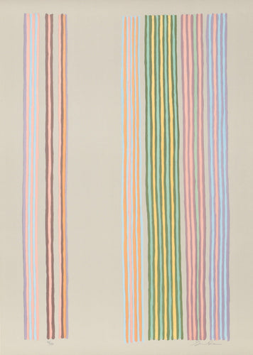Royal Curtain Screenprint | Gene Davis,{{product.type}}