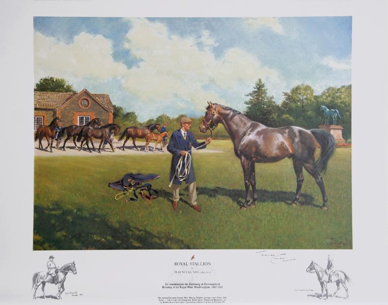 Royal Stallion Poster | Terence Cuneo,{{product.type}}