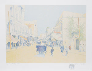 Rue de L'Horlogue Screenprint | Guillaume Azoulay,{{product.type}}