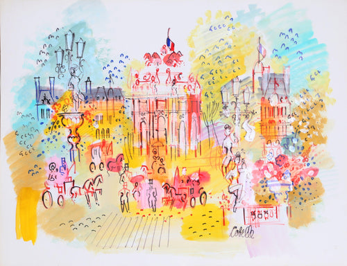 Rue de Rivoli 1 Acrylic | Charles Cobelle,{{product.type}}