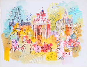 Rue de Rivoli 1 Acrylic | Charles Cobelle,{{product.type}}