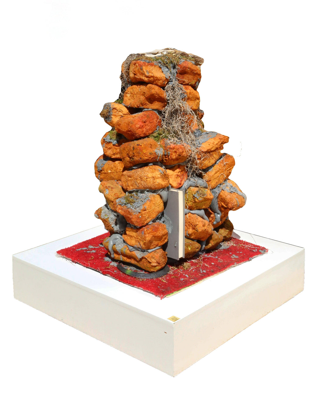 Ruined Ruskin Lamp of Lump Mixed Media | Stephen G. Rhodes,{{product.type}}