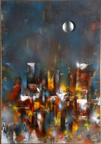 Ruins Oil | Leonardo Nierman,{{product.type}}