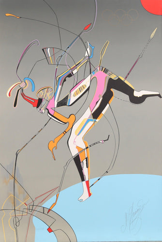 Runner Lithograph | Mihail Chemiakin,{{product.type}}