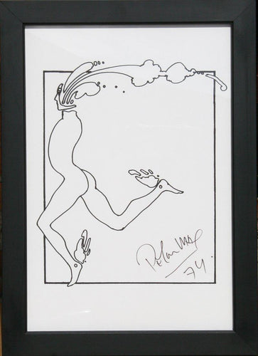 Runner Screenprint | Peter Max,{{product.type}}