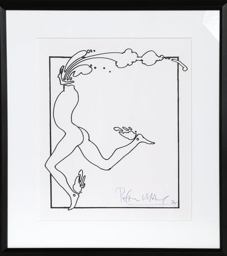 Runner Screenprint | Peter Max,{{product.type}}