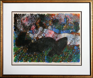 Ruth et Booz from The Ruth Portfolio Lithograph | Theo Tobiasse,{{product.type}}