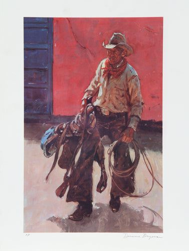 Saddle Broken Lithograph | Duane Bryers,{{product.type}}