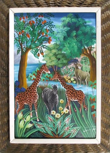 Safari Animals Acrylic | S. Poindujour,{{product.type}}
