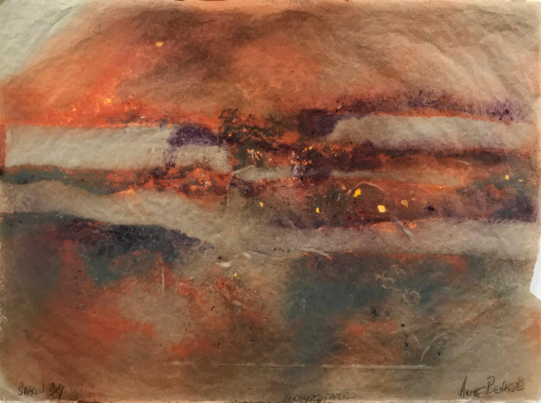 Safron Sky Mixed Media | Anita Benarde,{{product.type}}