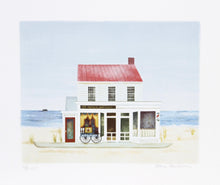 Sag Harbor Antique Shop Lithograph | Mary Faulconer,{{product.type}}
