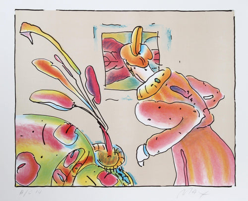 Sage at Window Lithograph | Peter Max,{{product.type}}