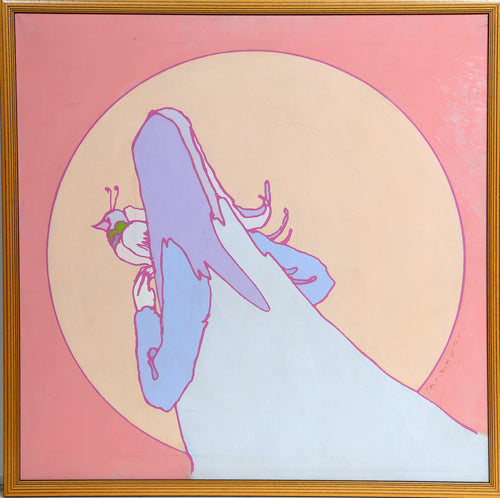 Sage with Bird Acrylic | Peter Max,{{product.type}}
