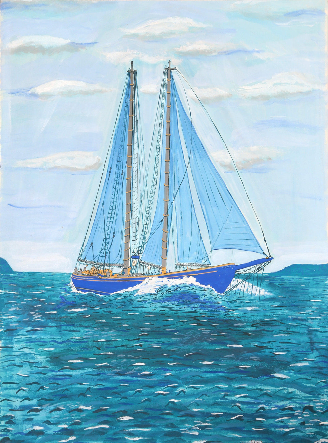 Sailboat 2 Acrylic | Biagio Civale,{{product.type}}