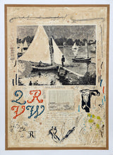 Sailboat at Argenteuil Screenprint | Michael Eisemann,{{product.type}}