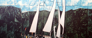 Sailboat Screenprint | Fran Bull,{{product.type}}