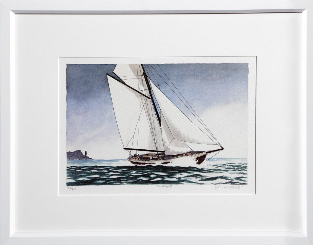 Sailing 4 Lithograph | John McNulty,{{product.type}}