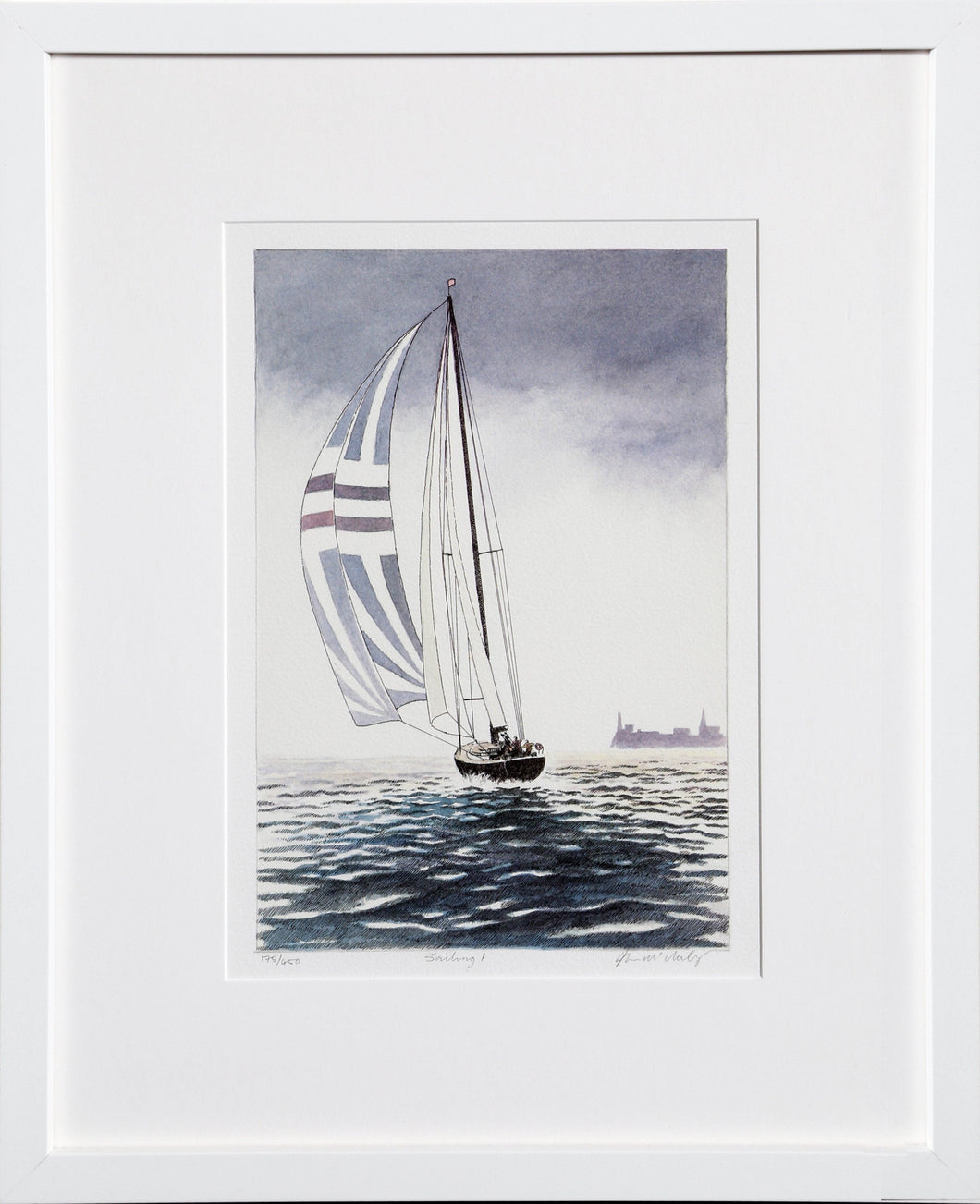 Sailing I Lithograph | John McNulty,{{product.type}}