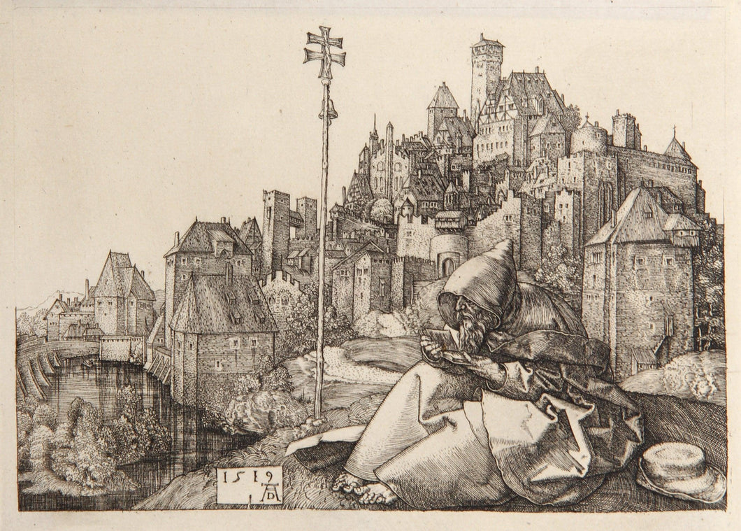 Saint Antoine Etching | Albrecht Dürer,{{product.type}}