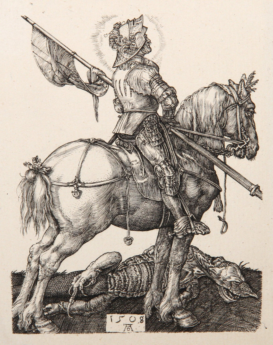 Saint Georges Etching | Albrecht Dürer,{{product.type}}