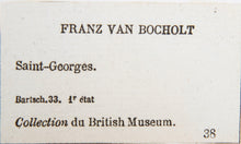 Saint-Georges Etching | Franz von Bocholt,{{product.type}}