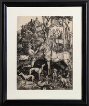 Saint Hubert Etching | Albrecht Dürer,{{product.type}}