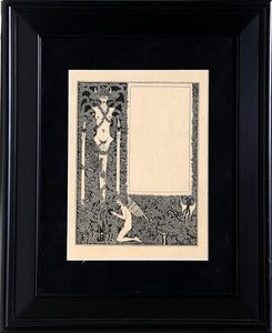 Salome (Border Design with Devil) Lithograph | Aubrey Beardsley,{{product.type}}
